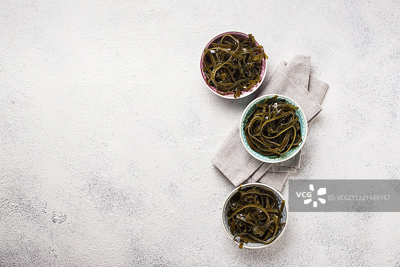 海带芝麻沙拉图片素材