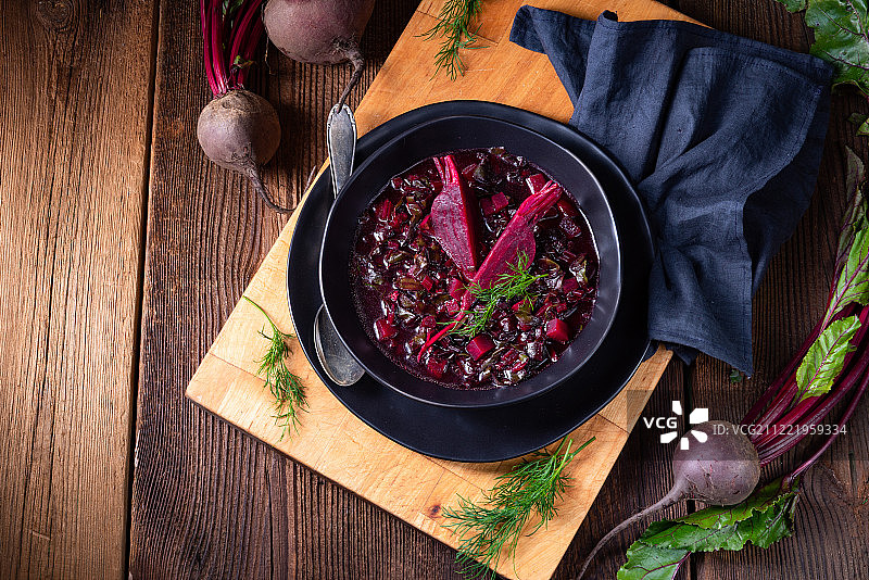 俄式美味红菜汤图片素材