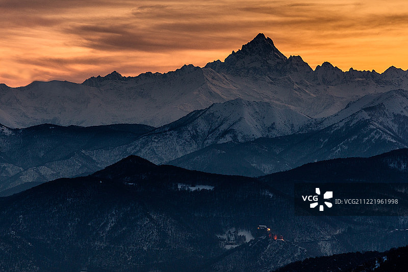 蒙维索萨克拉圣米凯莱图片素材