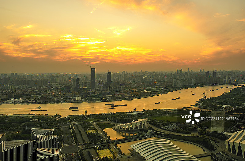 上海城市风光图片素材