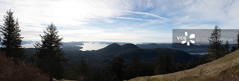 华盛顿州奥卡斯岛图片素材