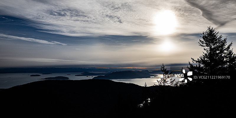 华盛顿州奥卡斯岛图片素材