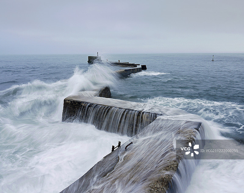 冲浪企鹅图片素材
