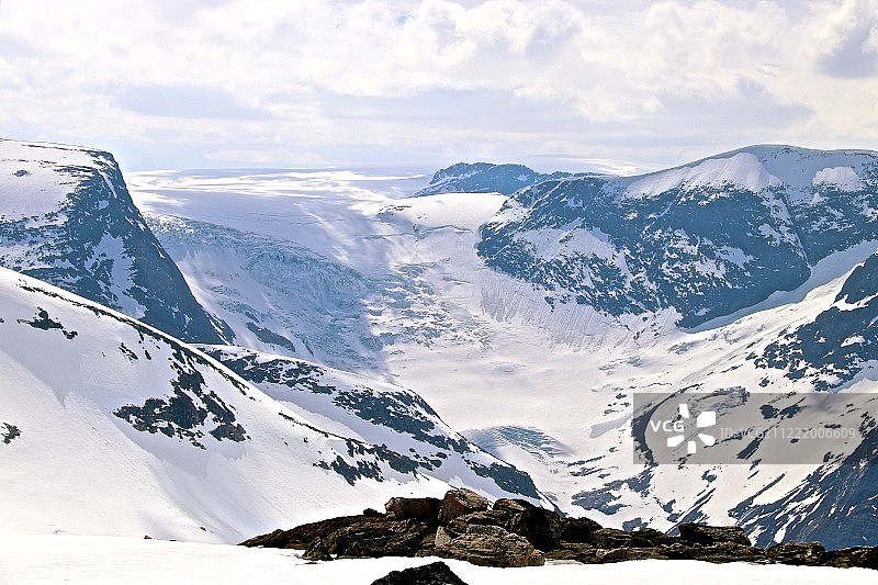 伯达尔冰川图片素材
