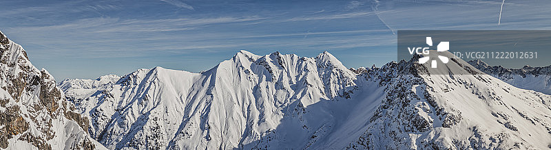 卡尔斯托尔小瓦尔瑟山全景图片素材