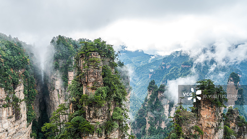 湖南张家界风光图片素材