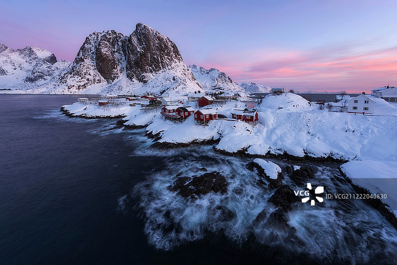 哈姆讷于美丽的黎明图片素材