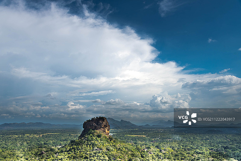 锡吉里耶狮子岩图片素材