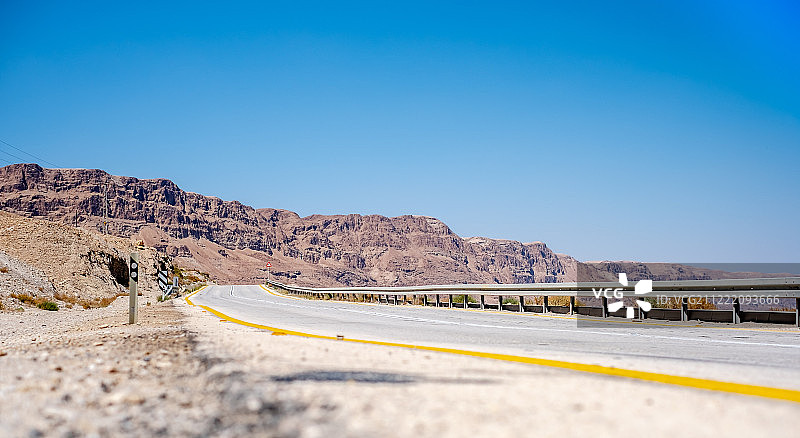 通往死海的路图片素材