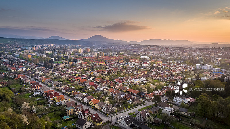 普雷绍夫市春天图片素材