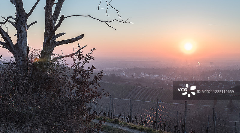 奥芬堡的傍晚天空图片素材