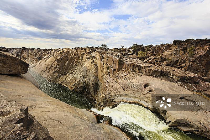 奥赫拉比斯瀑布，奥兰治河，南非图片素材