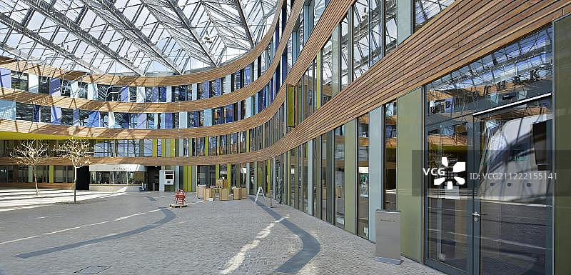 德国德绍联邦环境局入口区域图片素材