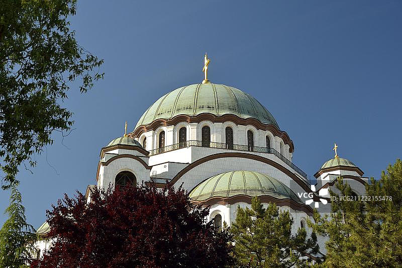 贝尔格莱德圣萨瓦教堂图片素材