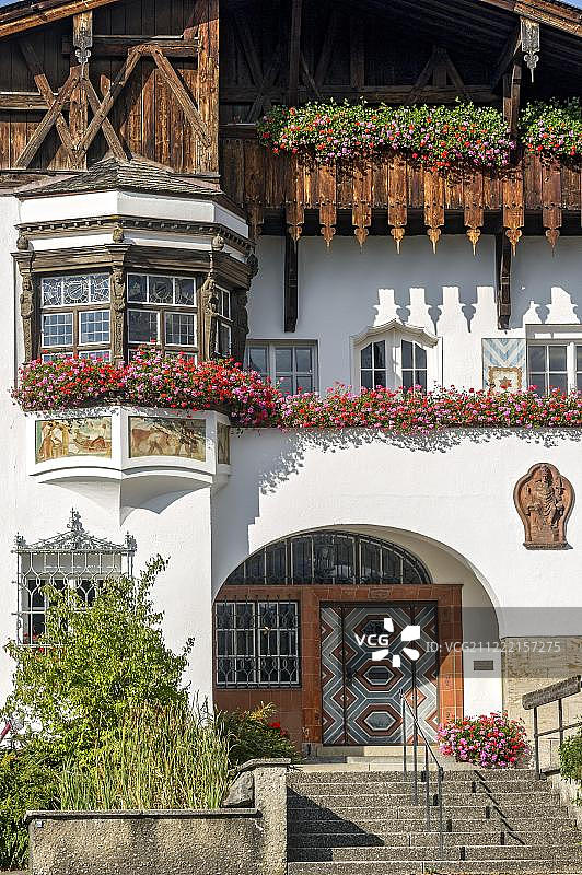 德国巴伐利亚州施利尔塞的市政厅图片素材