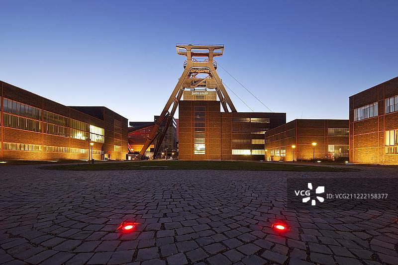 埃森关税同盟煤矿工业区12号矿井图片素材