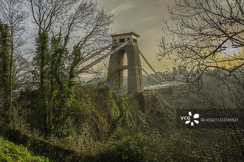 克利夫顿吊桥图片素材