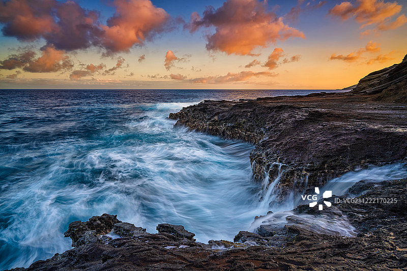 夏威夷日出图片素材