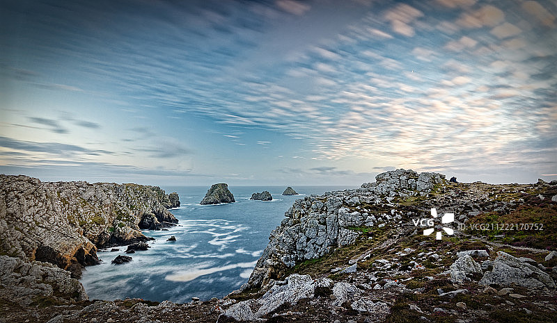 克罗宗的傍晚图片素材