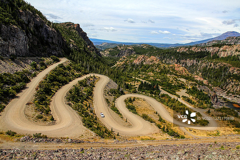 蜿蜒的道路图片素材