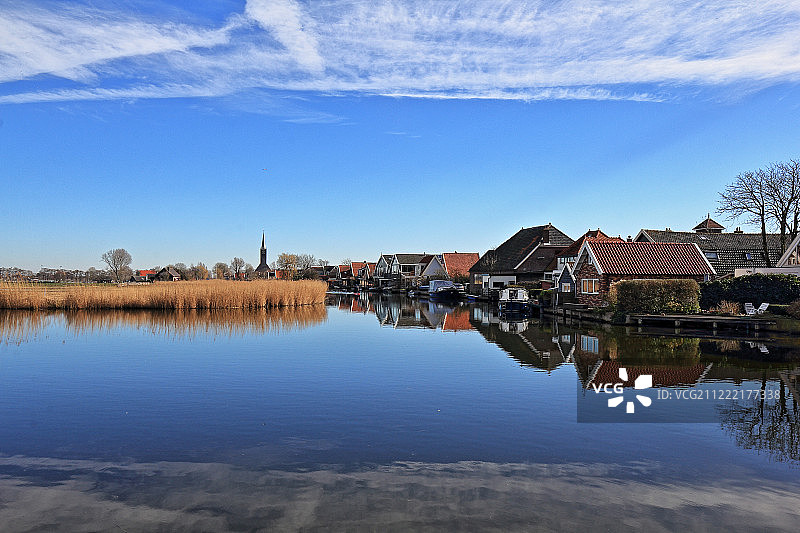 云中漫步（荷兰斯凯梅尔霍恩）图片素材