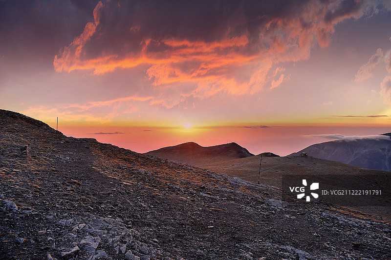 奥林匹斯山图片素材