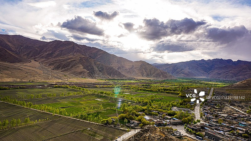 泽当一瞥图片素材