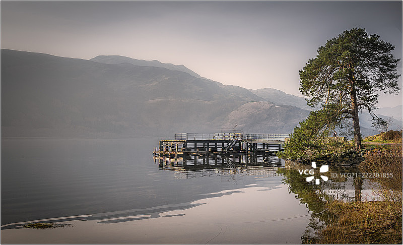 苏格兰洛蒙德湖图片素材