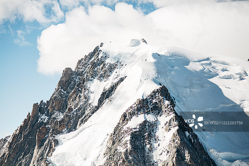 勃朗峰图片素材