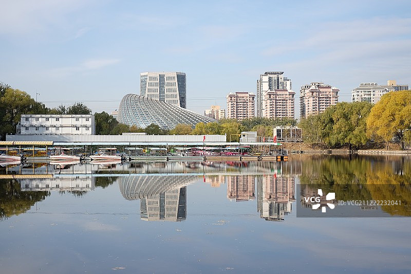 中国北京朝阳公园图片素材