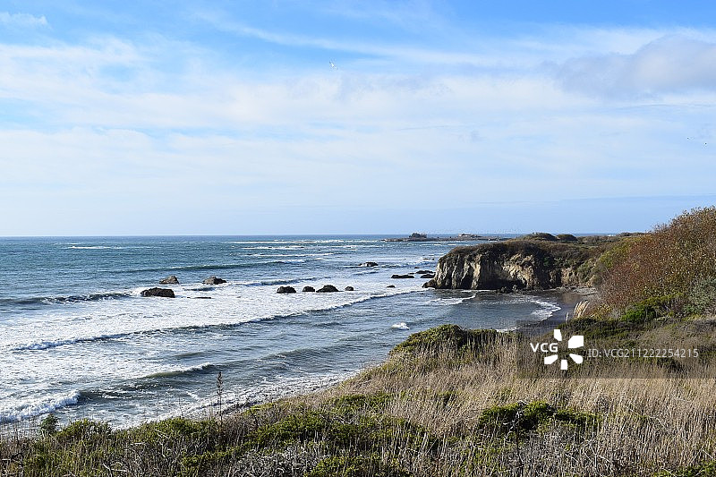 加州的海岸线图片素材