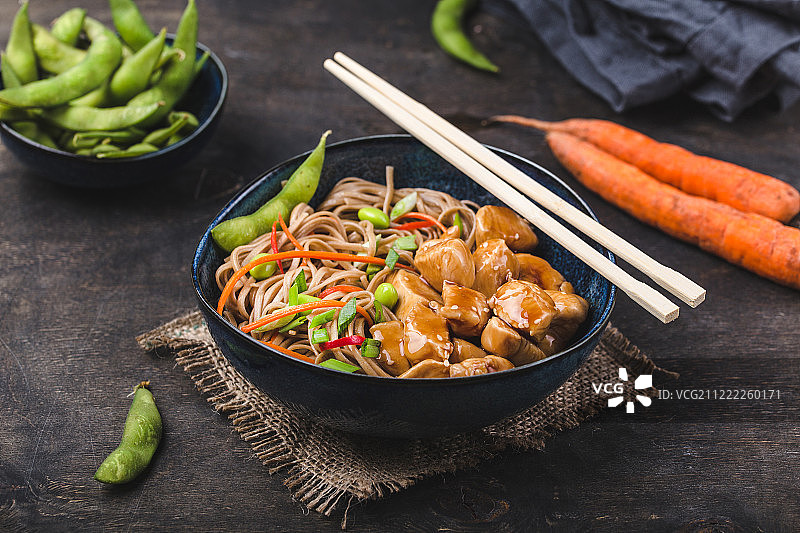 亚洲风味面条图片素材