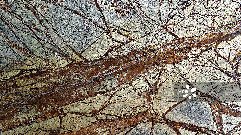 岩石横截面图片素材