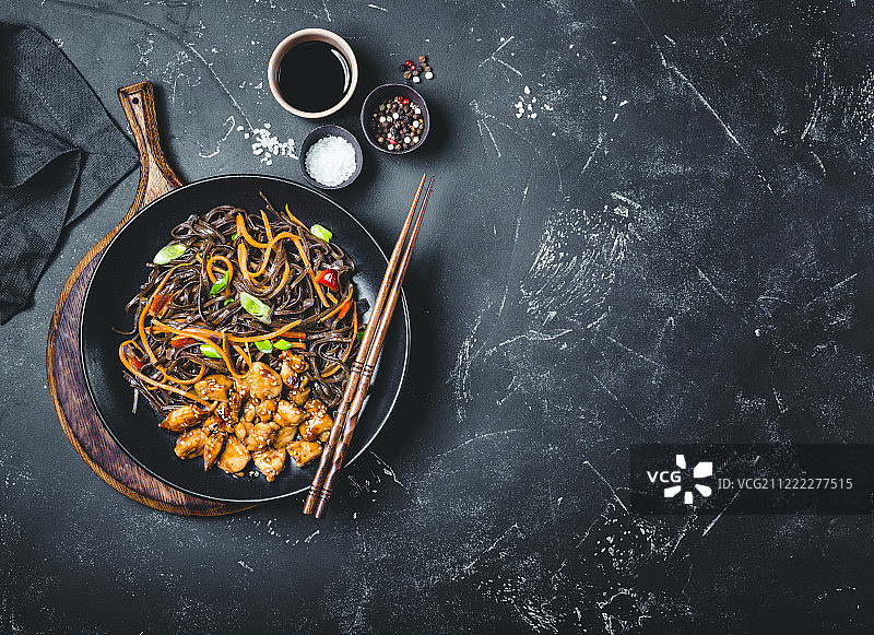 亚洲风味面条图片素材