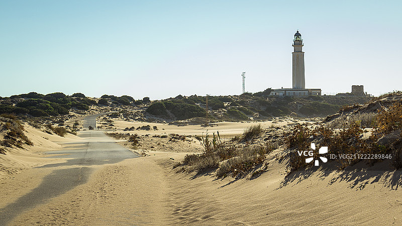 特拉法加灯塔，加的斯图片素材