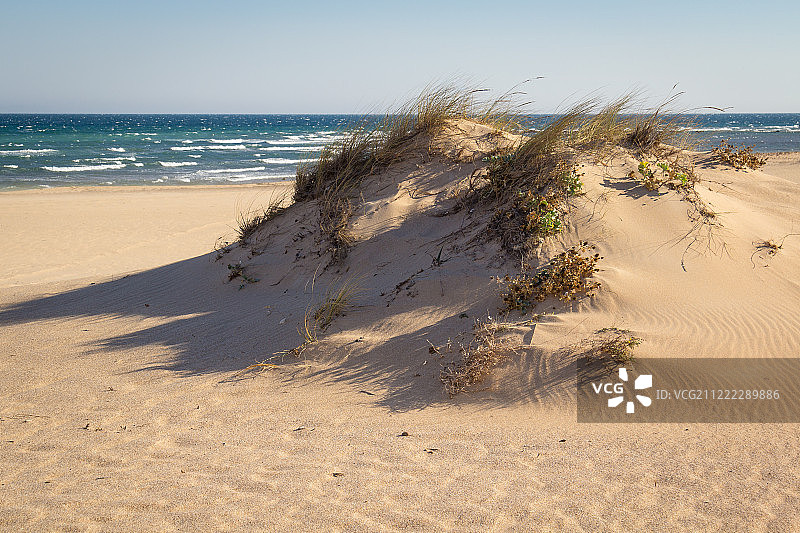 特拉法加海滩，西班牙加的斯巴尔巴特图片素材