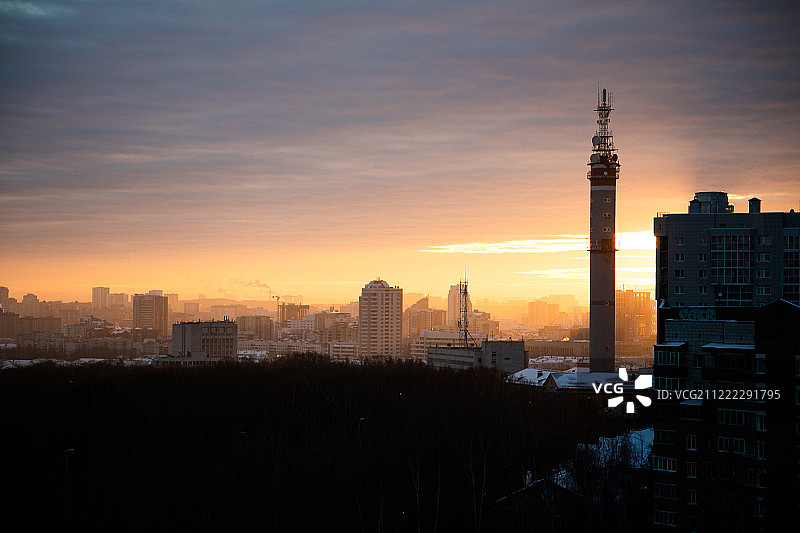 城市的观点图片素材