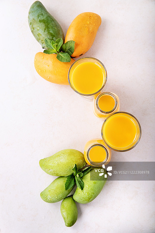 芒果冰沙图片素材