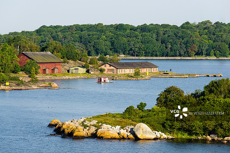 卡尔斯克鲁纳海岸图片素材