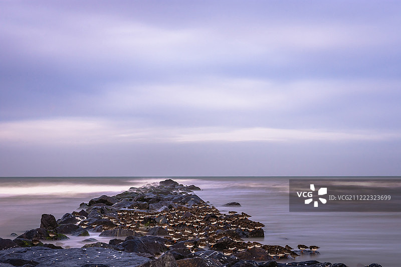 防浪堤图片素材