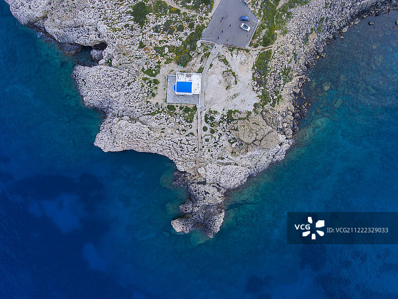 Agioi Anargyroi教堂，格雷科角 - 塞浦路斯图片素材