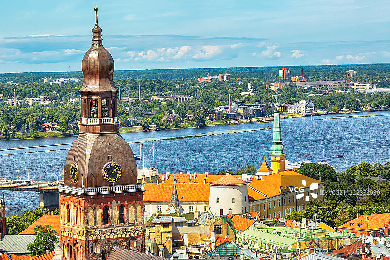 里加,拉脱维亚图片素材