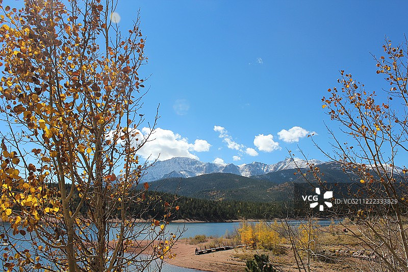 科罗拉多州派克斯峰图片素材