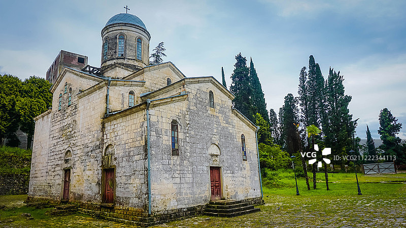 阿布哈兹的迦南人圣西蒙教堂图片素材