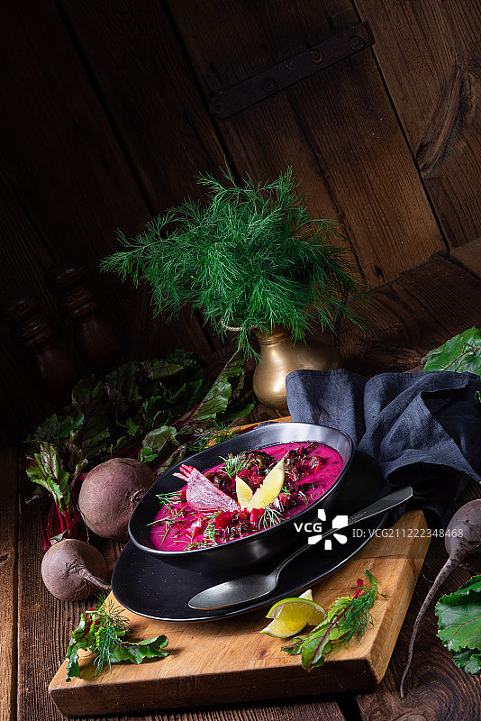 俄式美味红菜汤图片素材