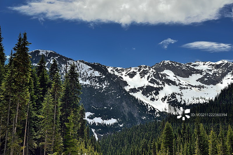 北喀斯喀特风光图片素材
