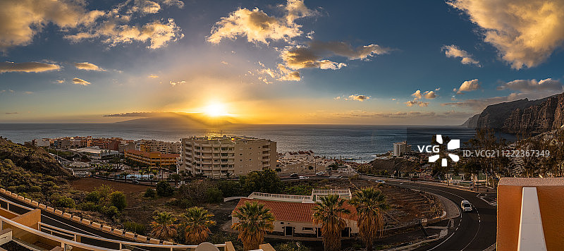 圣地亚哥港图片素材