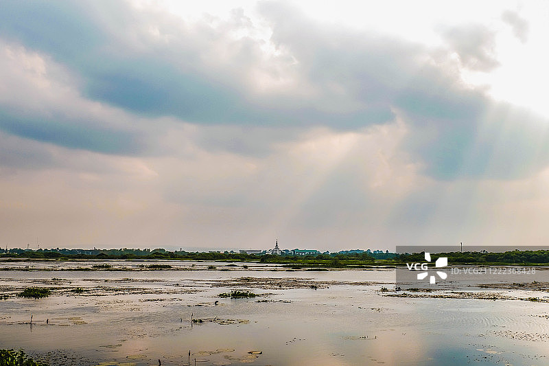泰国沙功那空府农汉河图片素材