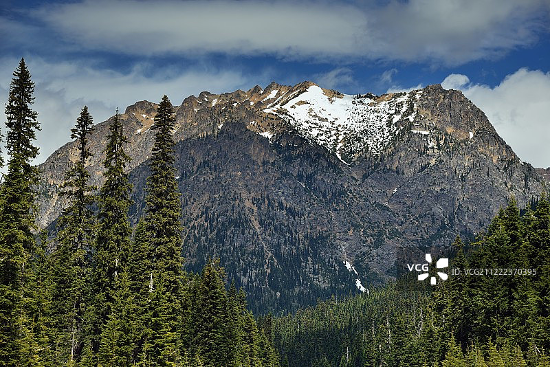 奥卡诺根-韦纳奇森林豪猪峰图片素材