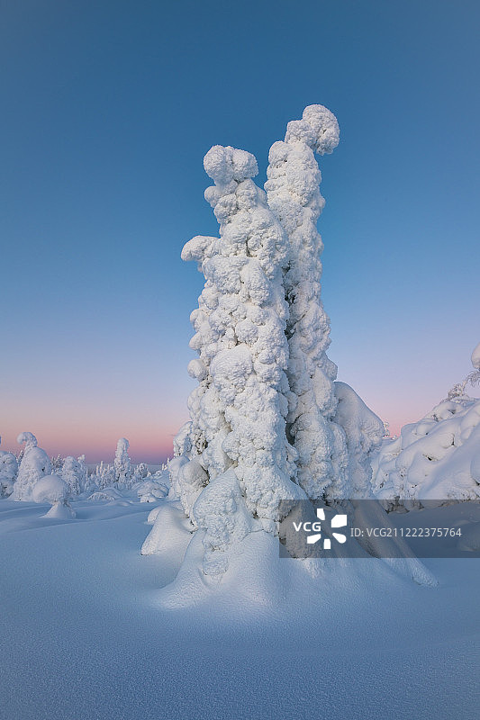北极圈极寒的环境图片素材
